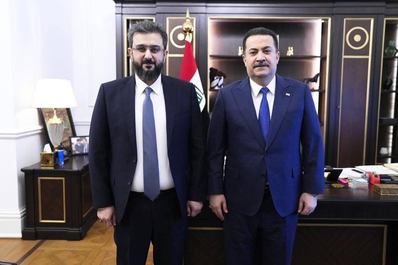 الشيخ جنيد الكسنزان القادري الحسيني يواصل لقاءاته في بغداد ويلتقي دولة رئيس الوزراء محمد شياع السوداني